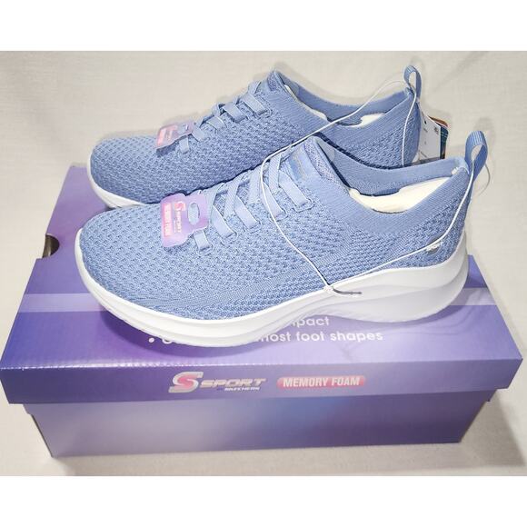 sports by Skechers Resse 2.0 blue size 5 women's - Picture 2 of 6